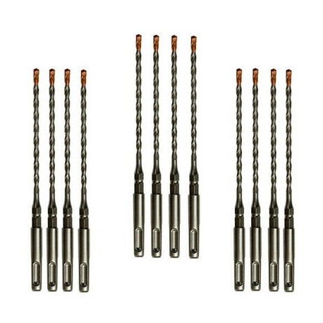 5/32", 3/16", 1/4", SDS-HEX Rotary Hammer drill bits